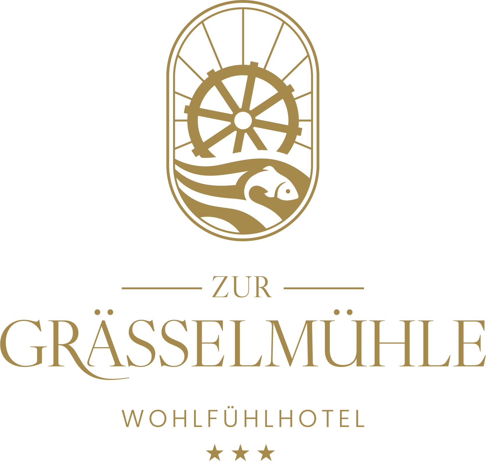 Grässelmühle Logo Gold
